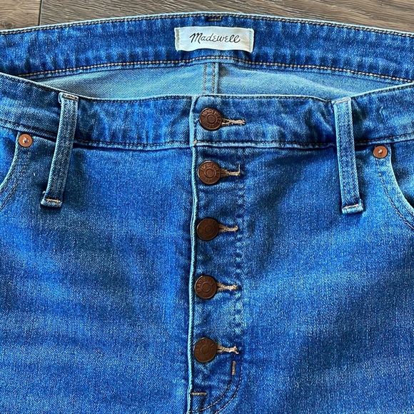 Madewell 10’’ High Rise Skinny Jeans Style MA981 Size 36 - Picture 4 of 15